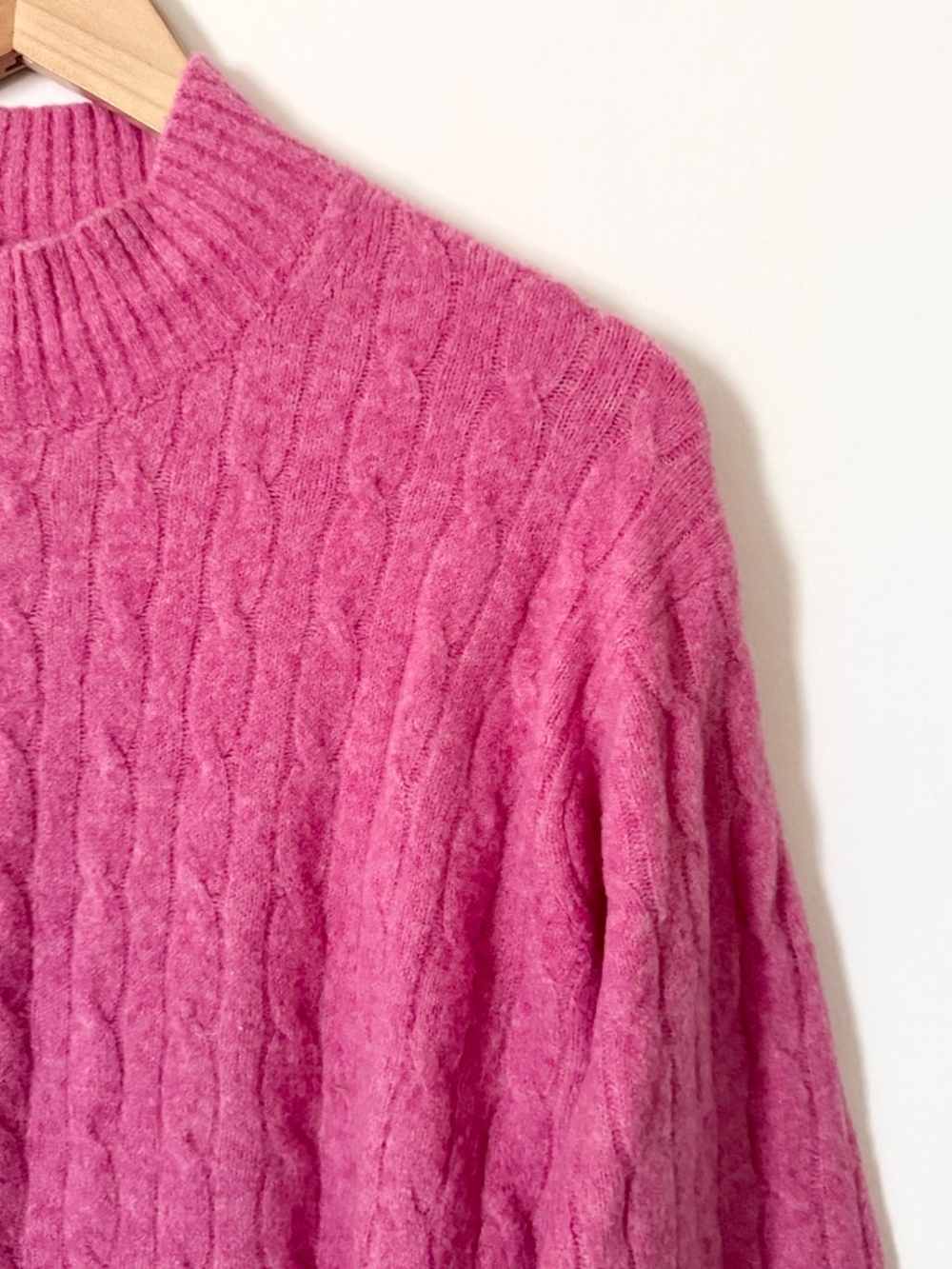 J.Crew Factory Extra Soft Cable Knit Sweaters Bundle of 2 Size M - Picture 3 of 16